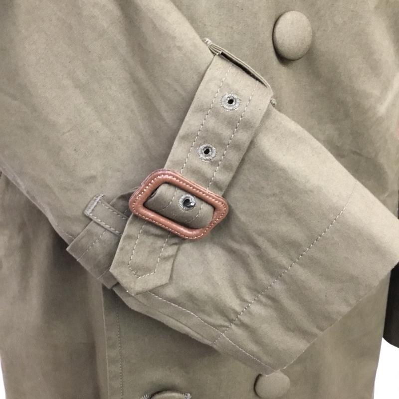 ルードギャラリー RUDE GALLERY コート トレンチコート 19SS 2 無地 カーキ / カーキ / メンズ USED 古着 中古 10083393