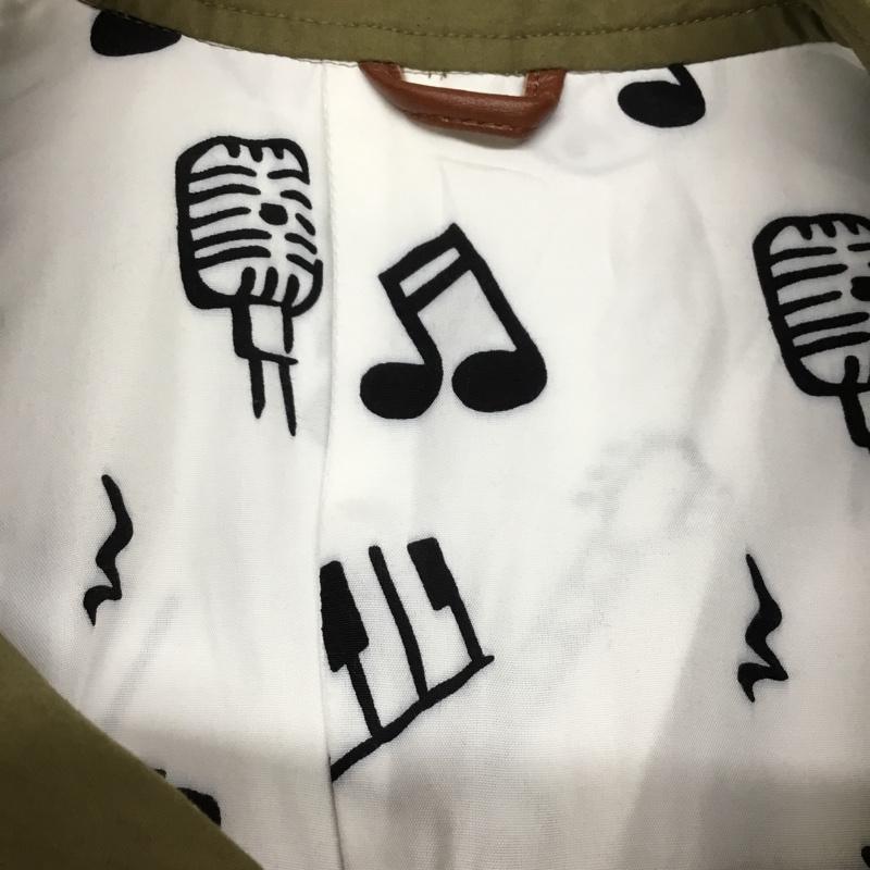 ルードギャラリー RUDE GALLERY コート トレンチコート 19SS 2 無地 カーキ / カーキ / メンズ USED 古着 中古 10083393