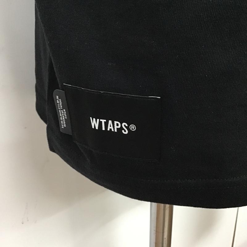 ダブルタップス WTAPS Tシャツ 半袖 221ATDT-STM05S 40PCT UPARMORED タグ付き 1 ロゴ、文字 黒 / ブラック / メンズ USED 古着 中古 10083437