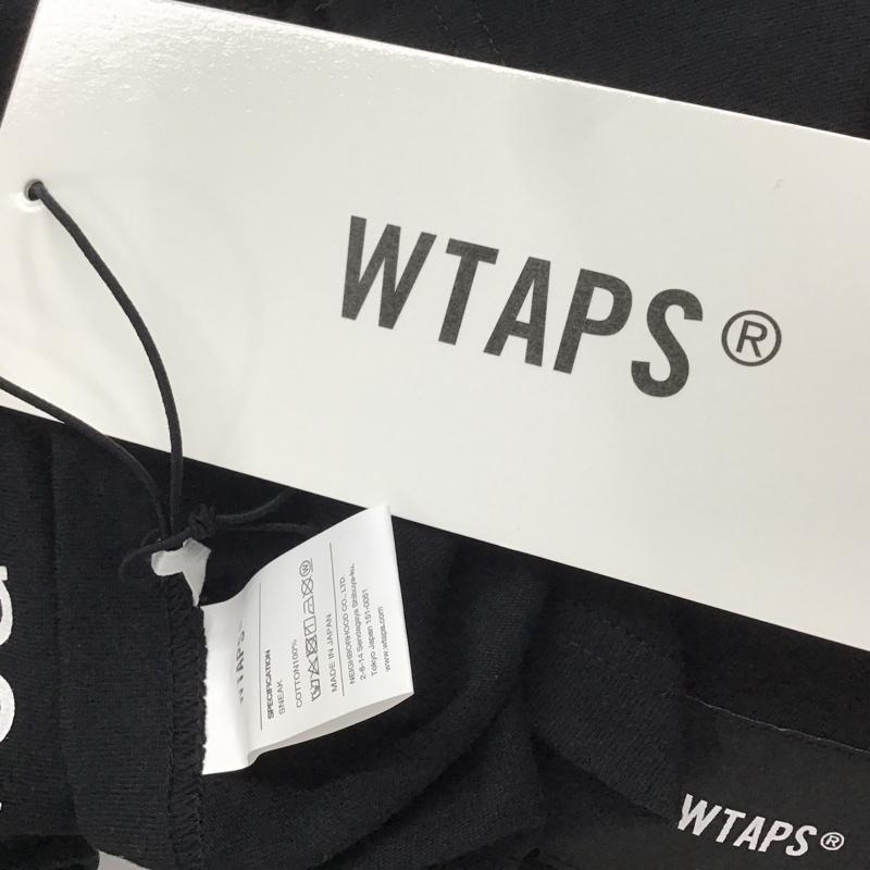 ダブルタップス WTAPS Tシャツ 半袖 221ATDT-STM05S 40PCT UPARMORED タグ付き 1 ロゴ、文字 黒 / ブラック / メンズ USED 古着 中古 10083437