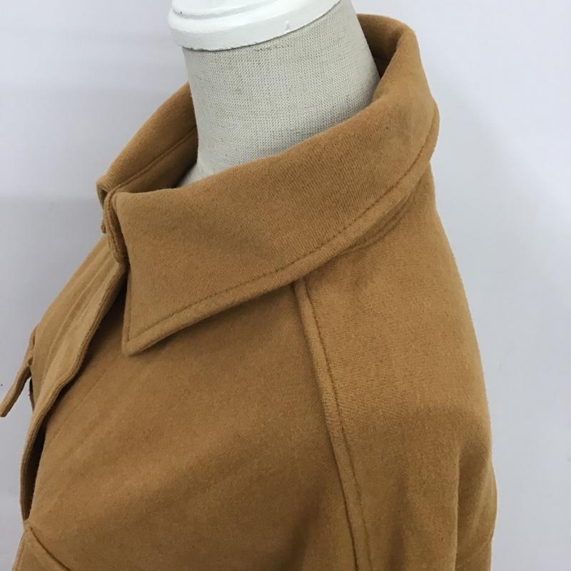 スライ SLY シャツ、ブラウス 長袖 030CAY80-2240 SW OVER SH FREE 無地 茶 / ブラウン / レディース USED 古着 中古 10083441