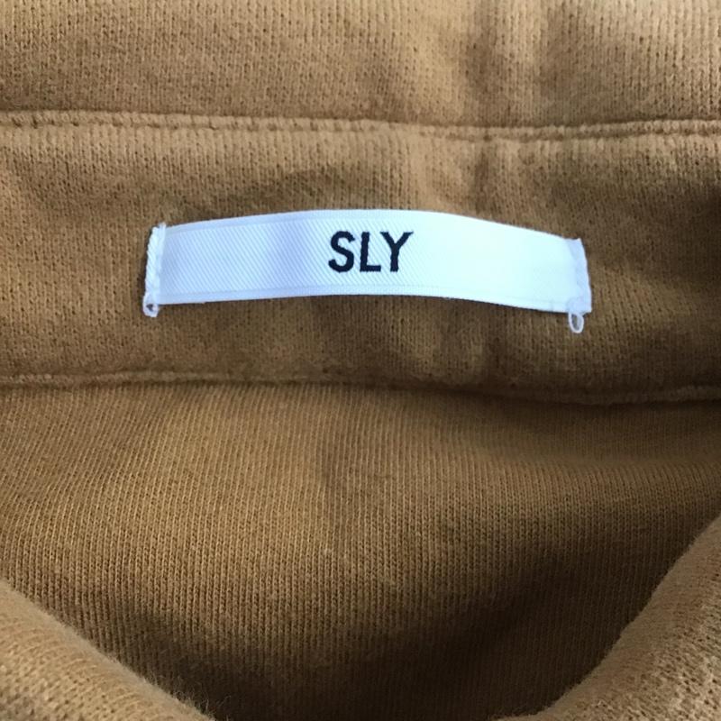 スライ SLY シャツ、ブラウス 長袖 030CAY80-2240 SW OVER SH FREE 無地 茶 / ブラウン / レディース USED 古着 中古 10083441