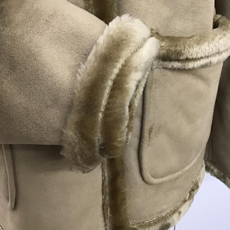 コムサイズム COMME CA ISM コート コート一般 12-45UK15 FREE 無地 ベージュ / ベージュ / レディース USED 古着 中古 10083467