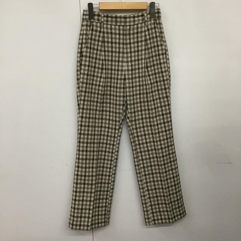 ローリーズファーム LOWRYS FARM パンツ スラックス M チェック マルチカラー / マルチカラー / レディース USED 古着 中古 10083568