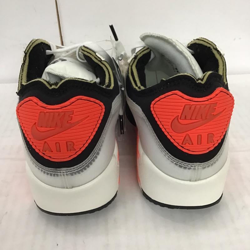 ナイキ NIKE スニーカー スニーカー DC7856-100 AIR MAX III PRM 28cm 箱有 28.0cm ロゴ、文字 白 / ホワイト / X 黒 / ブラック / X 橙 / オレンジ / メンズ USED 古着 中古 10083582
