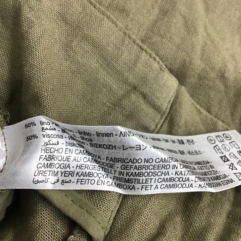 ザラ ZARA パンツ ショートパンツ M 無地 ベージュ / ベージュ / レディース USED 古着 中古 10083591