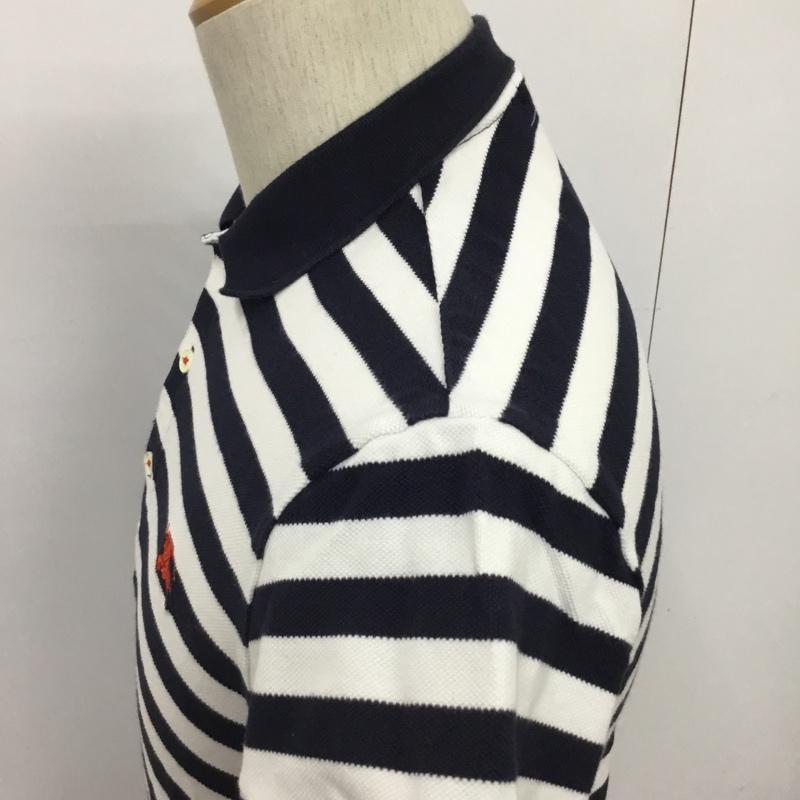 バーバリーブラックレーベル BURBERRY BLACK LABEL ポロシャツ 半袖 2 ボーダー柄 マルチカラー / マルチカラー / メンズ USED 古着 中古 10083610