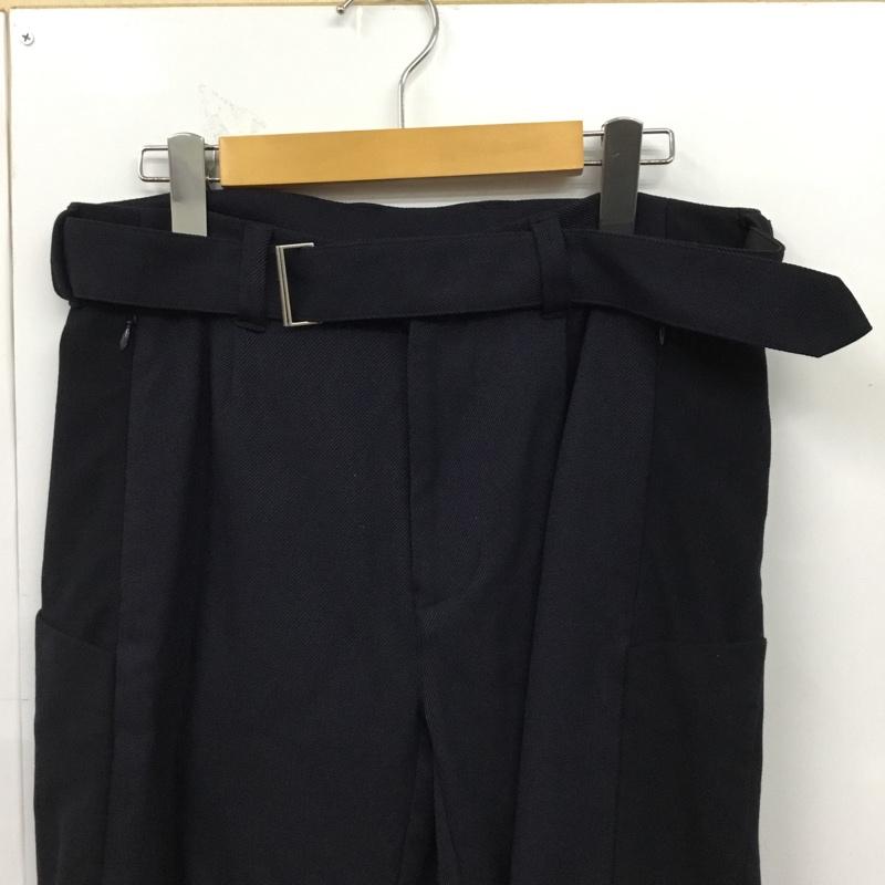 ナナミカ nanamica パンツ スラックス 30インチ 無地 紺 / ネイビー / メンズ USED 古着 中古 10083625