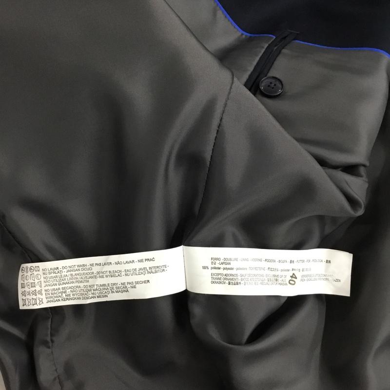 ザラメン ZARA MAN ジャケット、上着 ジャケット、ブレザー 44 無地 紺 / ネイビー / メンズ USED 古着 中古 10083629