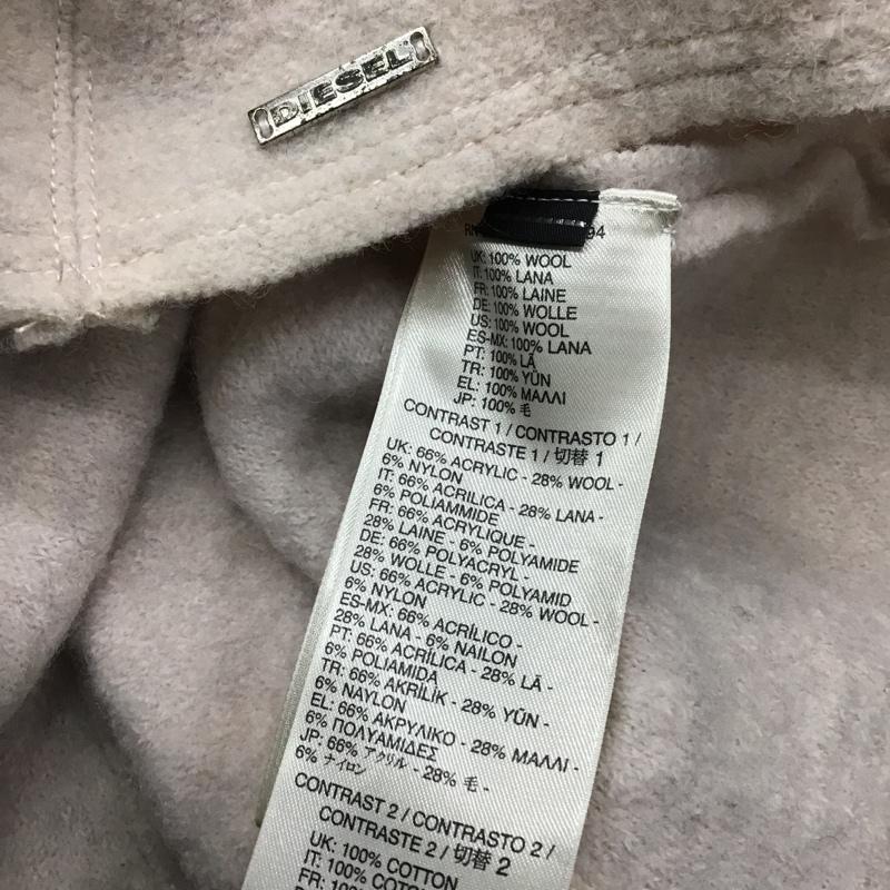 ディーゼル DIESEL コート コート一般 XS 無地 桃 / ピンク / レディース USED 古着 中古 10083686