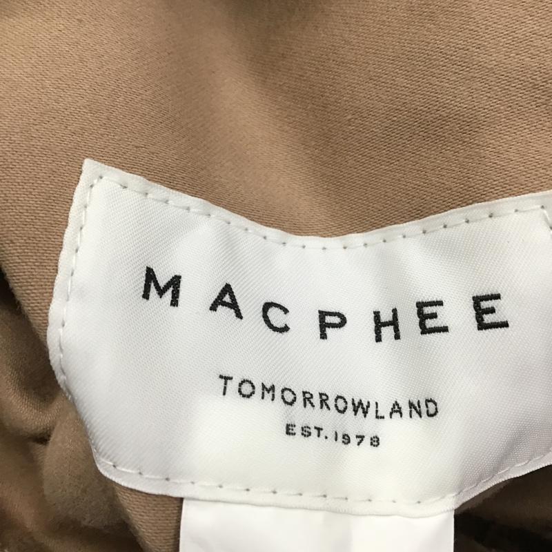 マカフィー MACPHEE ジャケット、上着 ジャケット、ブレザー 36 無地 桃 / ピンク / X ベージュ / ベージュ / レディース USED 古着 中古 10083691