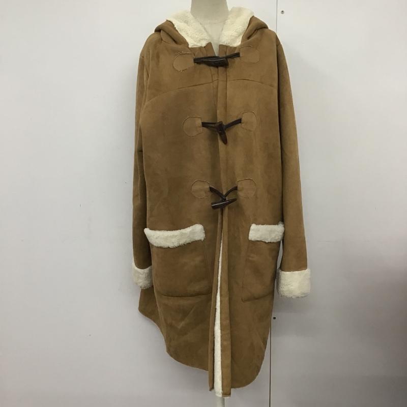 ロデオクラウンズ Rodeo Crowns コート コート一般 420AAR30-0440 M 無地 キャメル / キャメル / レディース USED 古着 中古 10083739
