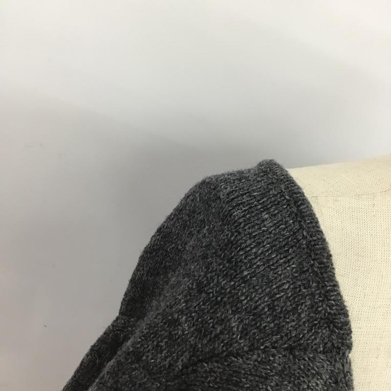 ナノアンドコー nano&co ニット、セーター 長袖 FREE 無地 灰 / グレー / レディース USED 古着 中古 10083770