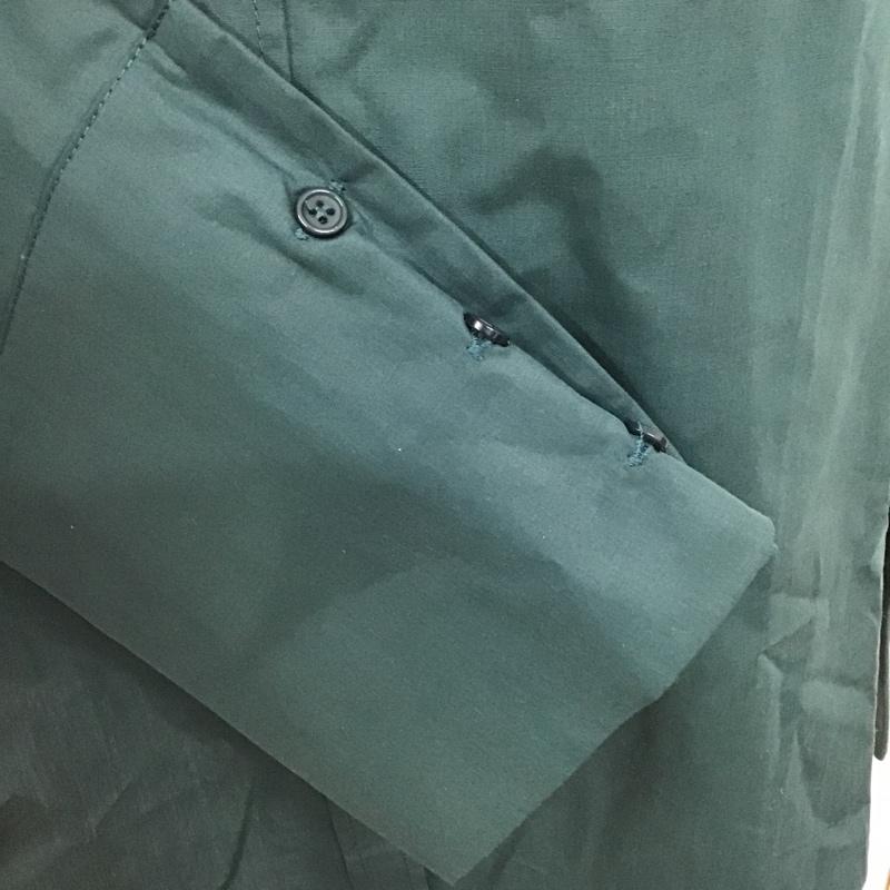 古着 USED シャツ、ブラウス 長袖 n'0r label タグ付 2 無地 緑 / グリーン / レディース USED 古着 中古 10083773