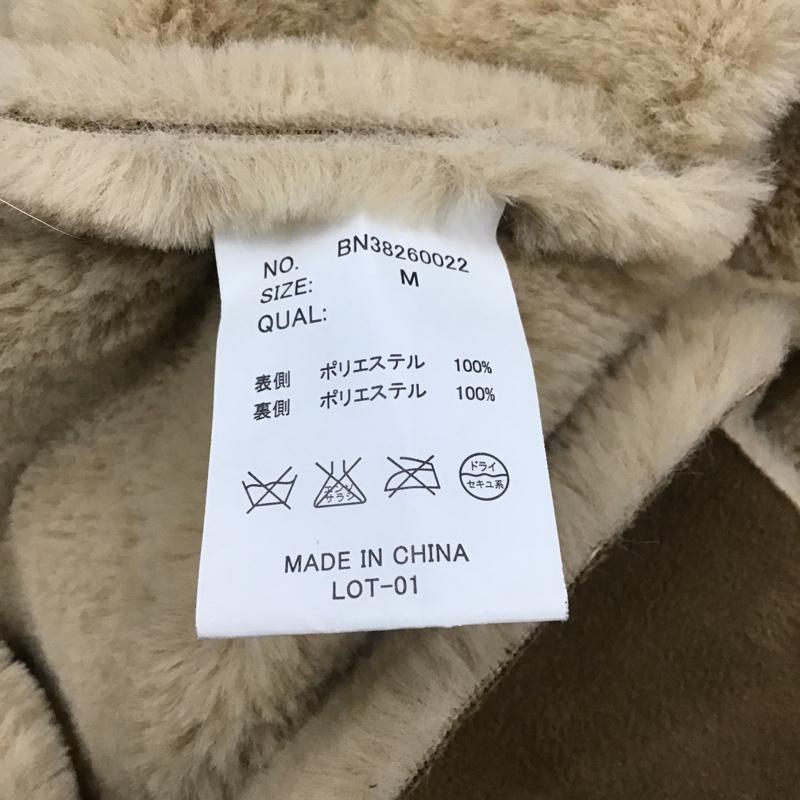 BACK NUMBER BACK NUMBER コート コート一般 M 無地 キャメル / キャメル / レディース USED 古着 中古 10083776