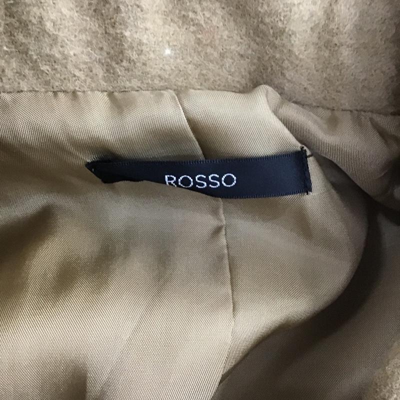 ロッソ ROSSO コート コート一般 S 無地 ベージュ / ベージュ / レディース USED 古着 中古 10083813
