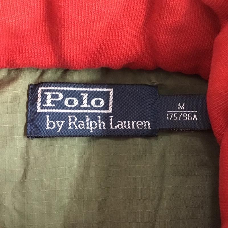 ポロバイラルフローレン Polo by RALPH LAUREN ベスト ベスト 中綿ベスト M ワンポイント 赤 / レッド / メンズ USED 古着 中古 10083846