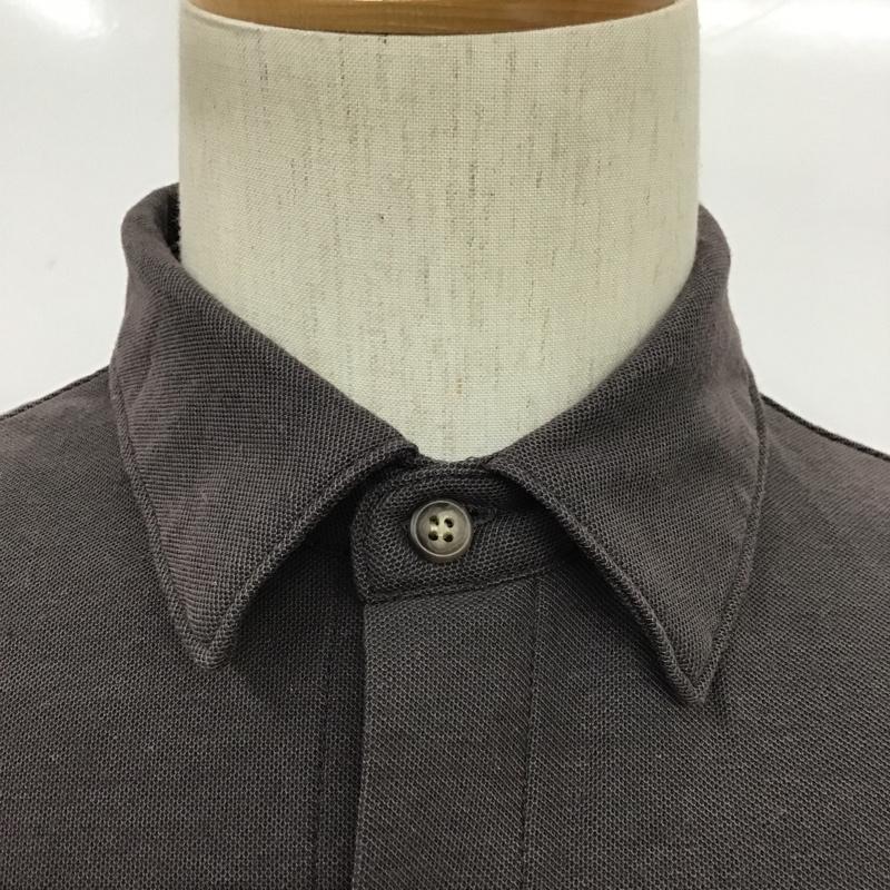 アーバンリサーチ URBAN RESEARCH シャツ、ブラウス 半袖 40 無地 チャコールグレー / チャコールグレー / メンズ USED 古着 中古 10083863