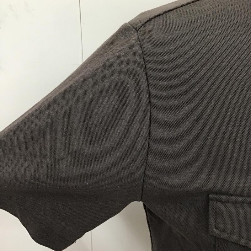 アーバンリサーチ URBAN RESEARCH シャツ、ブラウス 半袖 40 無地 チャコールグレー / チャコールグレー / メンズ USED 古着 中古 10083863
