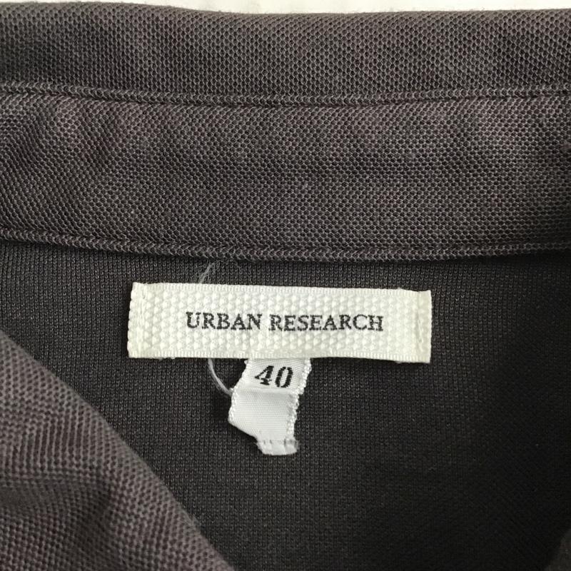 アーバンリサーチ URBAN RESEARCH シャツ、ブラウス 半袖 40 無地 チャコールグレー / チャコールグレー / メンズ USED 古着 中古 10083863
