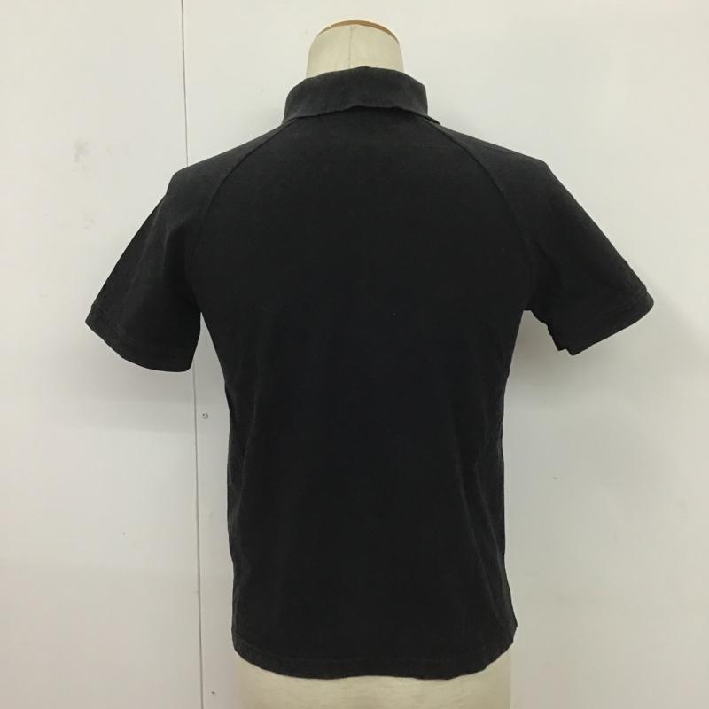 グリーンレーベルリラクシング green label relaxing ポロシャツ 半袖 3217-140-0412 S 無地 黒 / ブラック / メンズ USED 古着 中古 10083865