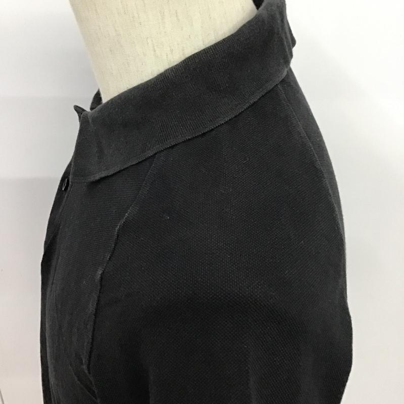 グリーンレーベルリラクシング green label relaxing ポロシャツ 半袖 3217-140-0412 S 無地 黒 / ブラック / メンズ USED 古着 中古 10083865