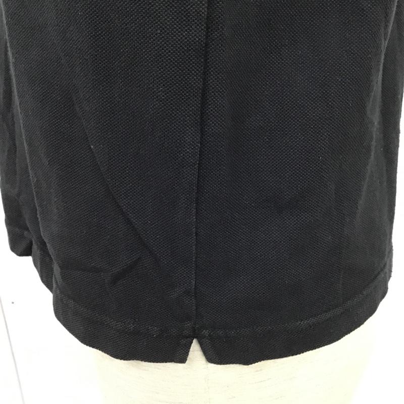 グリーンレーベルリラクシング green label relaxing ポロシャツ 半袖 3217-140-0412 S 無地 黒 / ブラック / メンズ USED 古着 中古 10083865