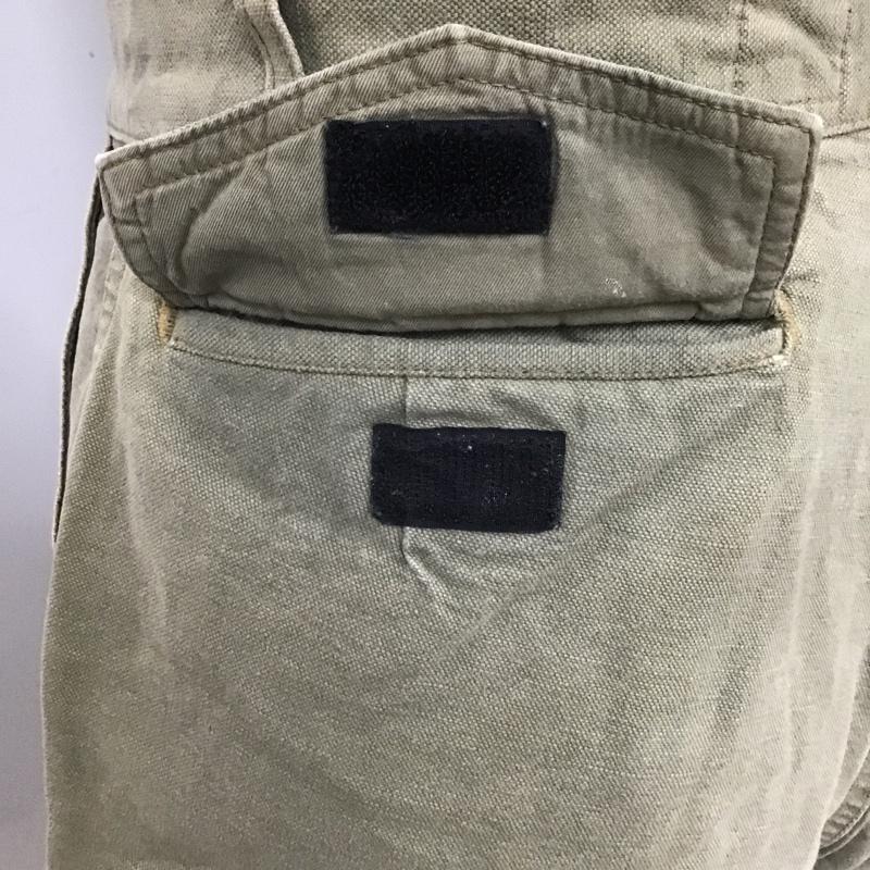 ハリウッドランチマーケット HRMARKET パンツ ショートパンツ コットンリネン 2 無地 カーキ / カーキ / メンズ USED 古着 中古 10083875