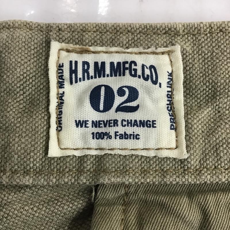 ハリウッドランチマーケット HRMARKET パンツ ショートパンツ コットンリネン 2 無地 カーキ / カーキ / メンズ USED 古着 中古 10083875