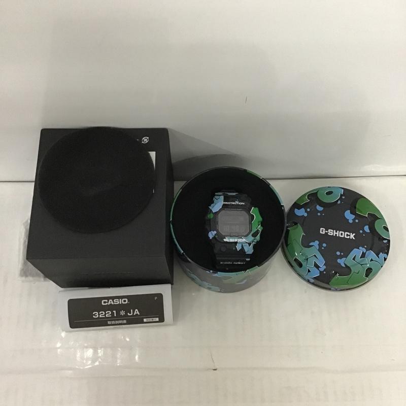 ジーショック G-SHOCK 腕時計 デジタル GX-56SS-1JR タフソーラー 箱有 Street Spirit ロゴ、文字 マルチカラー / マルチカラー / メンズ USED 古着 中古 10083895