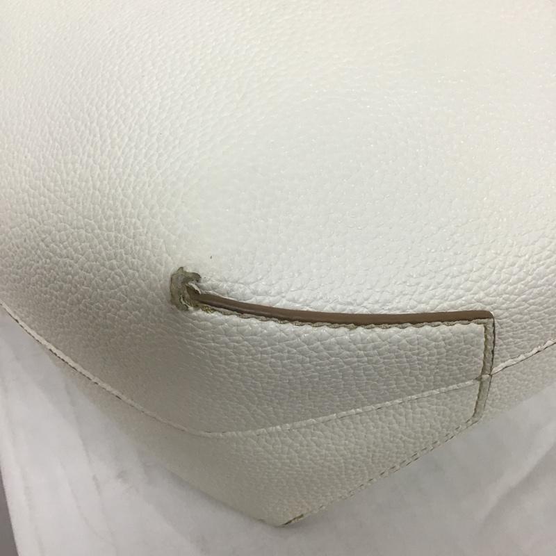 ナチュラルビューティーベーシック NATURAL BEAUTY BASIC トートバッグ トートバッグ リバーシブル 無地 白 / ホワイト / X 紫 / パープル / レディース USED 古着 中古 10083951