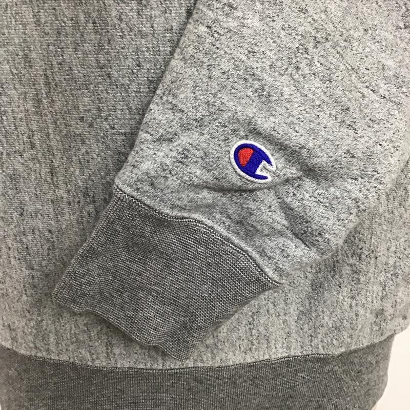 チャンピオン Champion トレーナー 長袖 CSS5220 REVERSE WEAVE スウェット M ワンポイント 灰 / グレー / メンズ USED 古着 中古 10083975