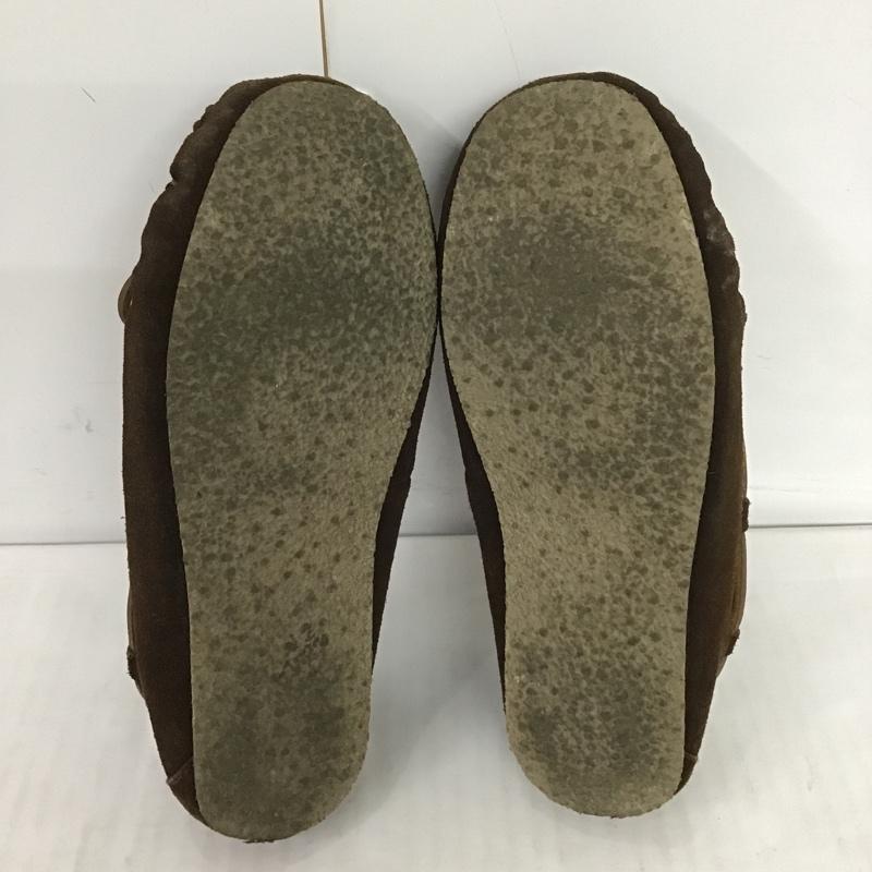 ミネトンカ Minnetonka カジュアルシューズ カジュアルシューズ 40332 モカシン 無地 ダークブラウン / ダークブラウン / レディース USED 古着 中古 10083989
