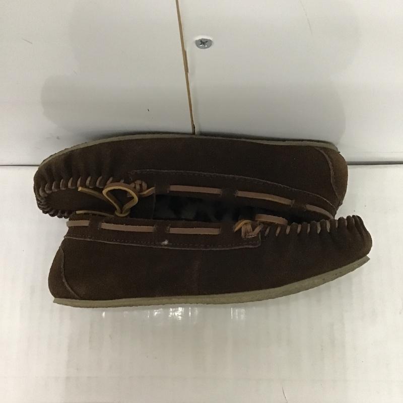 ミネトンカ Minnetonka カジュアルシューズ カジュアルシューズ 40332 モカシン 無地 ダークブラウン / ダークブラウン / レディース USED 古着 中古 10083989