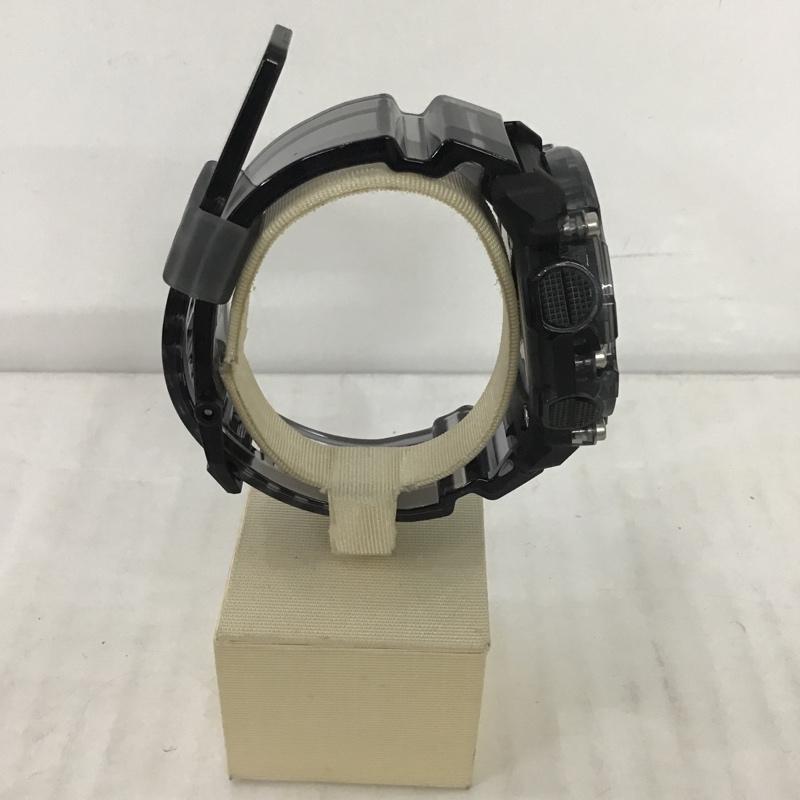 ジーショック G-SHOCK 腕時計 アナログ(クォーツ式) GA-2200SKL Sound Wave 箱有 ロゴ、文字 黒 / ブラック / メンズ USED 古着 中古 10083997