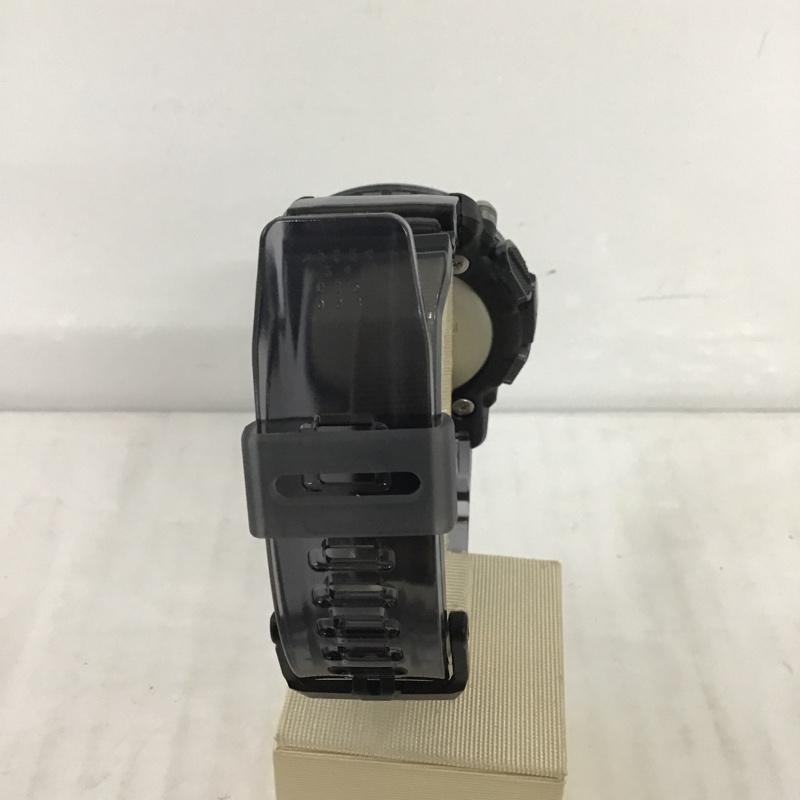 ジーショック G-SHOCK 腕時計 アナログ(クォーツ式) GA-2200SKL Sound Wave 箱有 ロゴ、文字 黒 / ブラック / メンズ USED 古着 中古 10083997