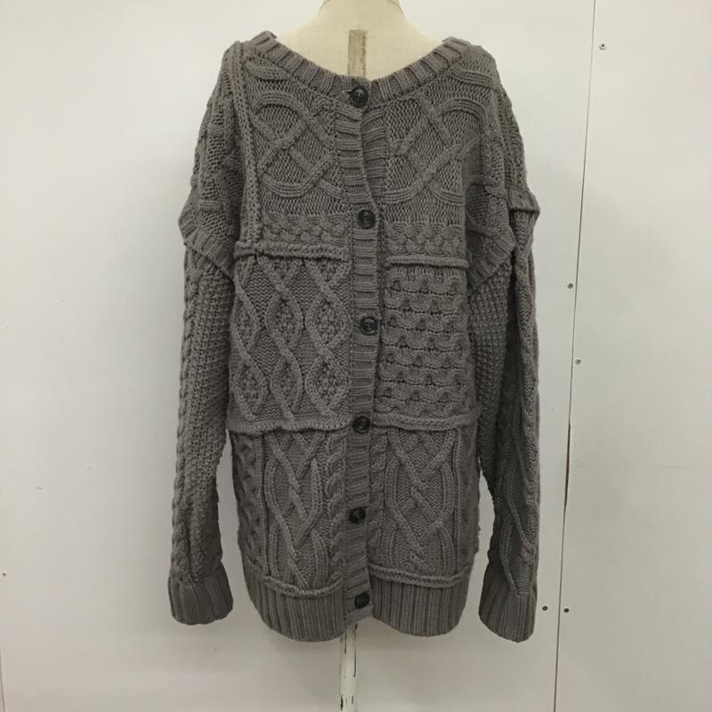 フリークスストア FREAK'S STORE カーディガン 長袖 FREE 無地 マルチカラー / マルチカラー / レディース USED 古着 中古 10084049