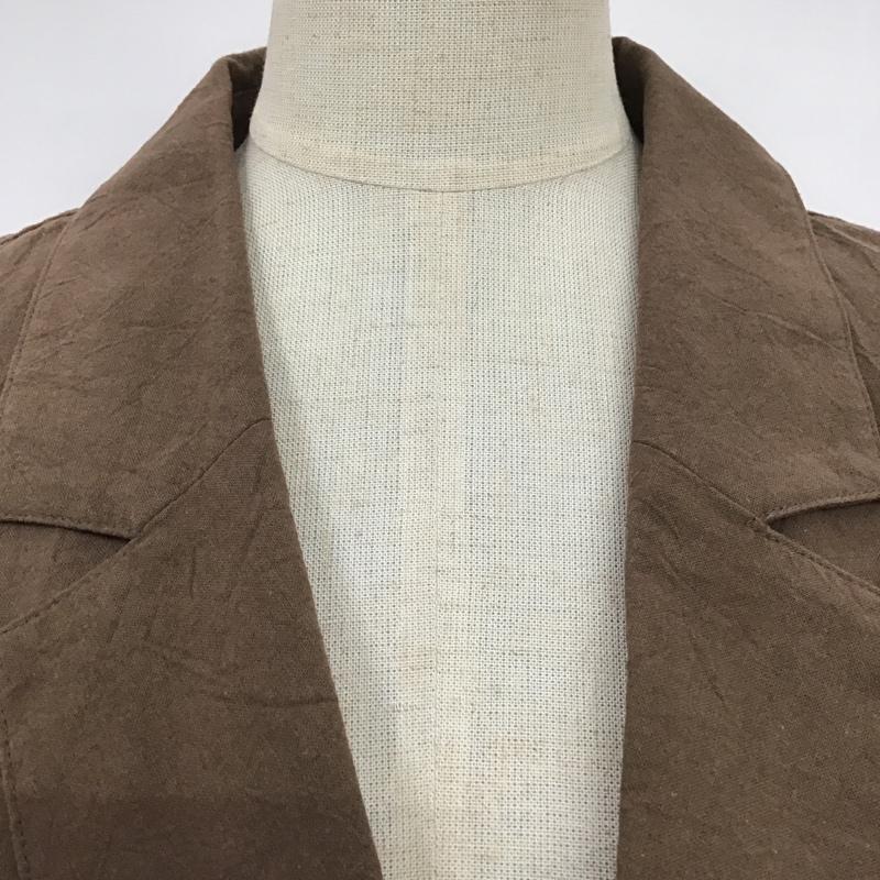 フリークスストア FREAK'S STORE ジャケット、上着 ジャケット、ブレザー FREE 無地 茶 / ブラウン / レディース USED 古着 中古 10084128