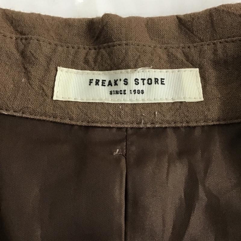 フリークスストア FREAK'S STORE ジャケット、上着 ジャケット、ブレザー FREE 無地 茶 / ブラウン / レディース USED 古着 中古 10084128