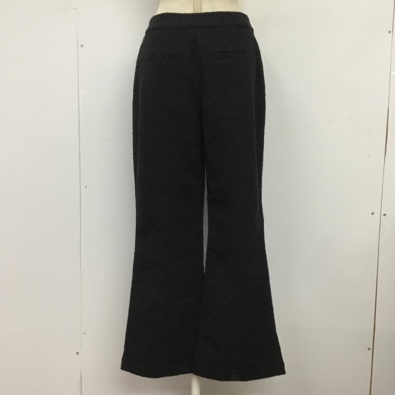 マウジー MOUSSY パンツ スラックス 2 黒 / ブラック / レディース USED 古着 中古 10084139