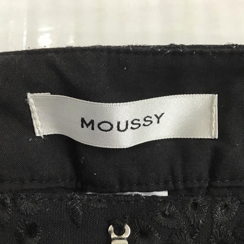 マウジー MOUSSY パンツ スラックス 2 黒 / ブラック / レディース USED 古着 中古 10084139