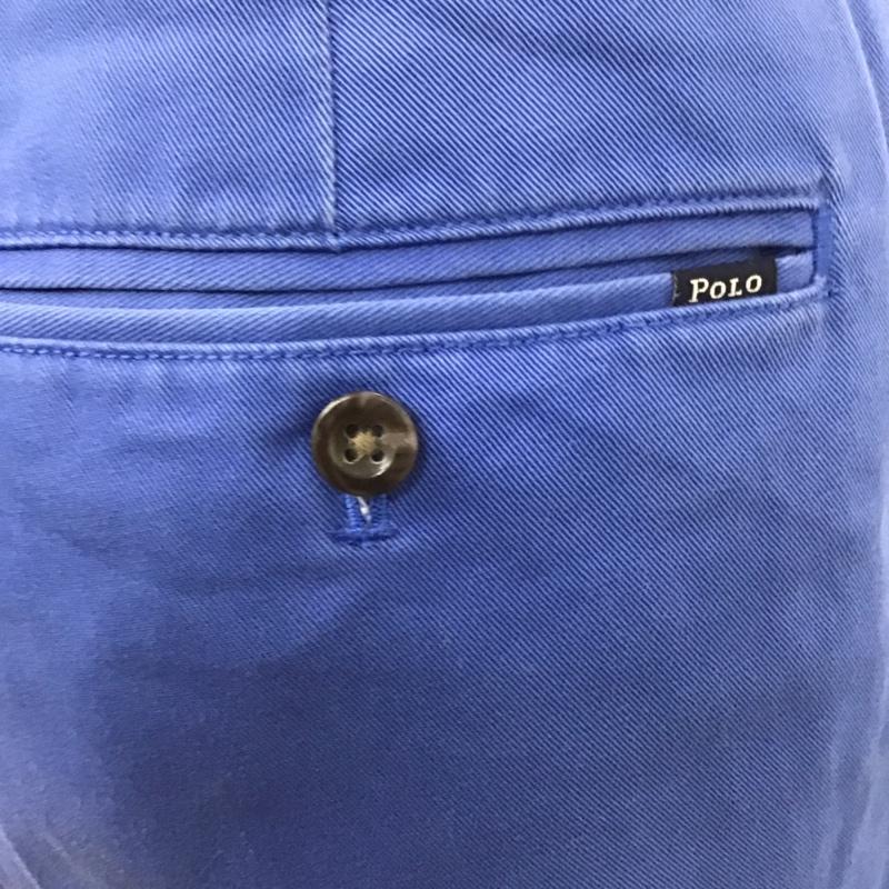 ポロラルフローレン POLO RALPH LAUREN パンツ スラックス 32インチ 無地 水色 / ライトブルー / メンズ USED 古着 中古 10084165