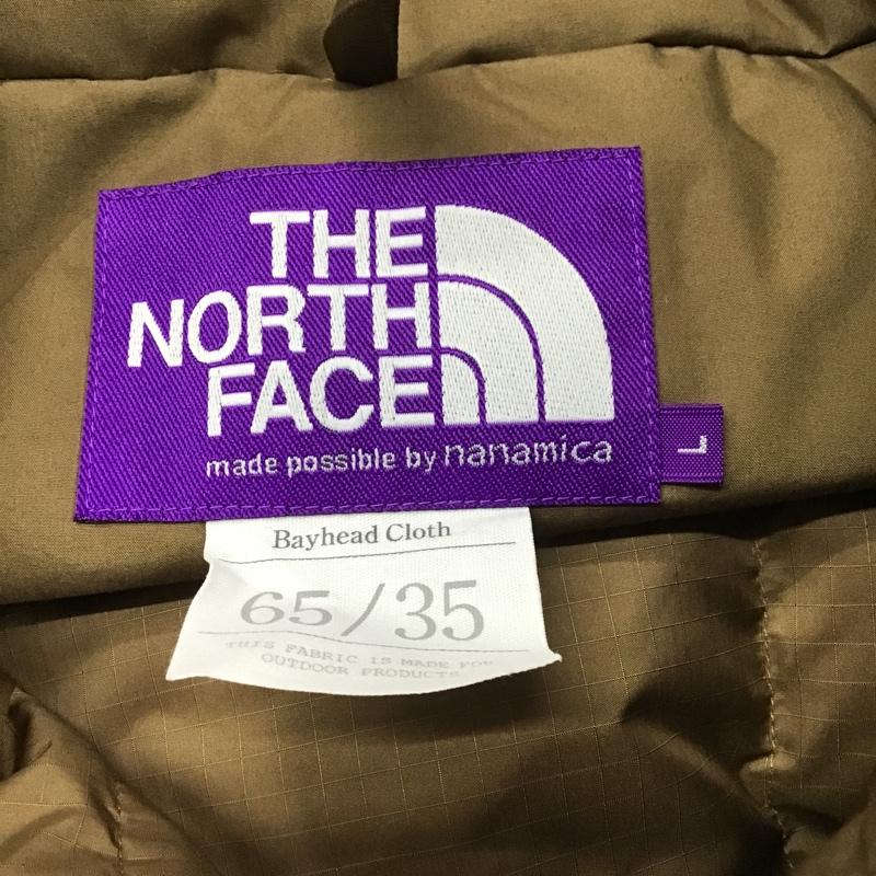 ザ ノースフェイス パープルレーベル THE NORTH FACE PURPLE LABEL コート コート一般 ND2156N 65/35 HYVENT Mountain Down Coat L ロゴ、文字 ベージュ / ベージュ / メンズ USED 古着 中古 10084173
