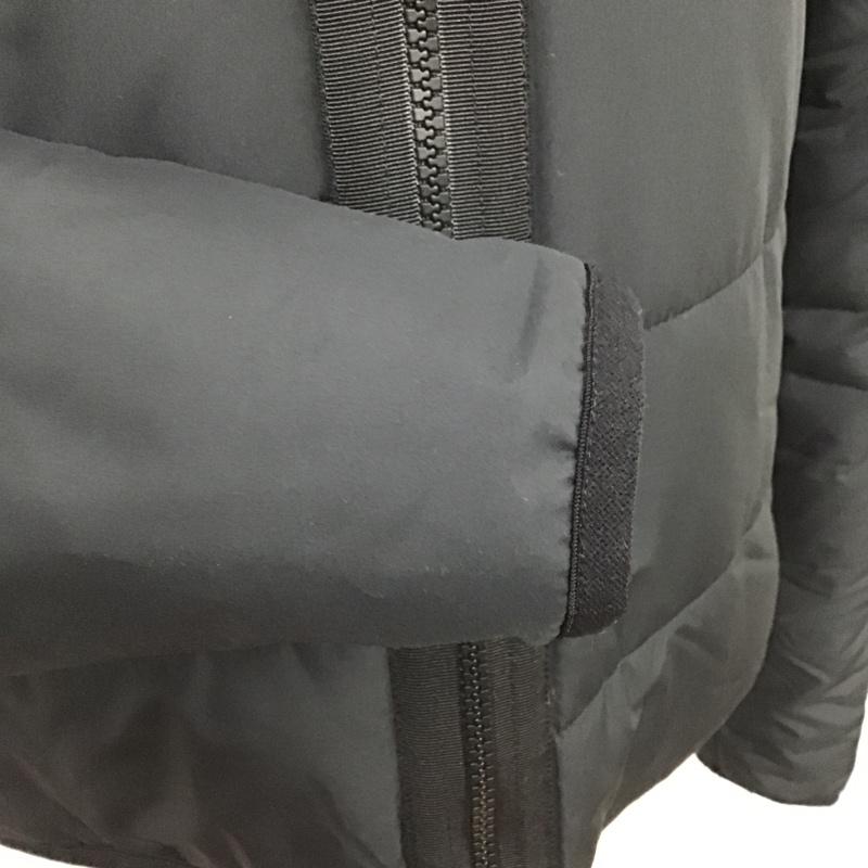 リーボック Reebok ジャケット、上着 ジャケット、ブレザー 中綿 M ロゴ、文字 黒 / ブラック / レディース USED 古着 中古 10084197