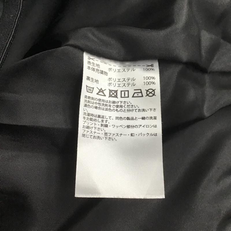 リーボック Reebok ジャケット、上着 ジャケット、ブレザー 中綿 M ロゴ、文字 黒 / ブラック / レディース USED 古着 中古 10084197