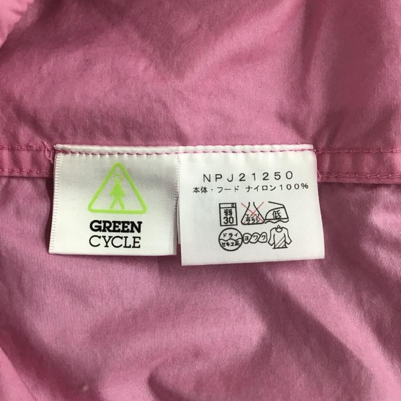 ザノースフェイス THE NORTH FACE ジャケット、上着 ジャケット、ブレザー NPJ21250 Compact Jacket バイカラー キッズ 150cm 150cm ロゴ、文字 紫 / パープル / X 桃 / ピンク / ガールズ USED 古着 中古 10084204