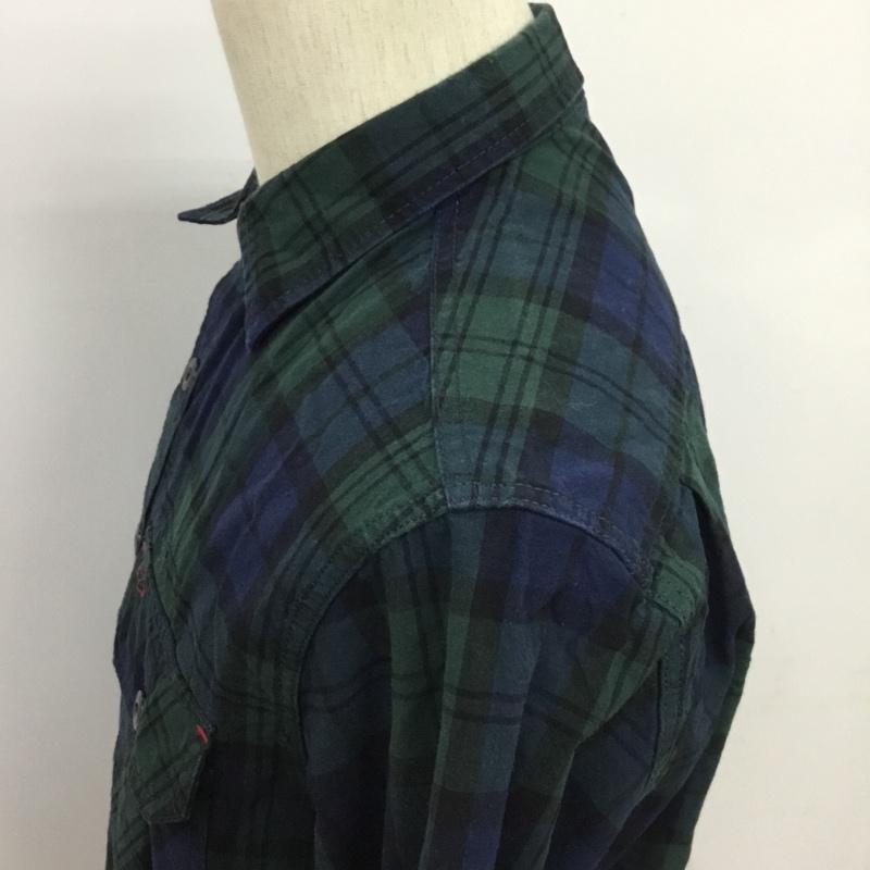 アヴィレックス AVIREX シャツ、ブラウス 長袖 M チェック マルチカラー / マルチカラー / メンズ USED 古着 中古 10084216
