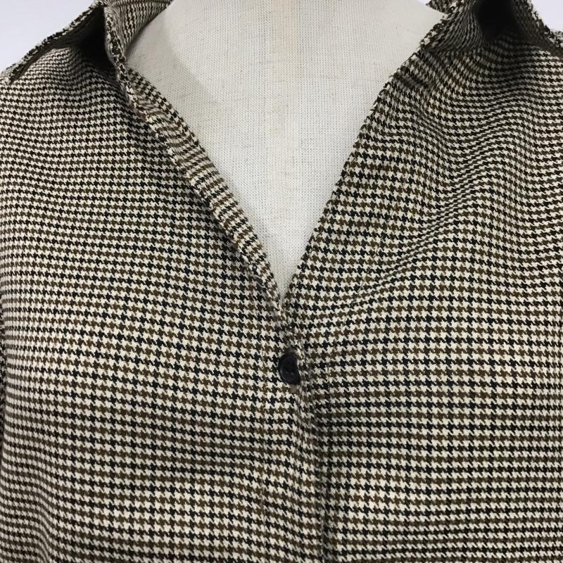 アズールバイマウジー AZUL BY MOUSSY シャツ、ブラウス 長袖 M チェック マルチカラー / マルチカラー / レディース USED 古着 中古 10084281