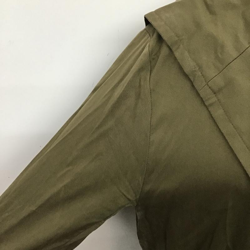 アナザーエディション Anather Edition コート コート一般 S 無地 カーキ / カーキ / レディース USED 古着 中古 10084348