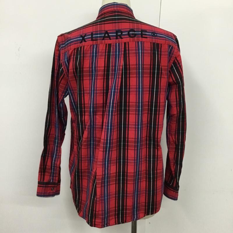 エクストララージ XLARGE シャツ、ブラウス 長袖 M チェック マルチカラー / マルチカラー / メンズ USED 古着 中古 10084357
